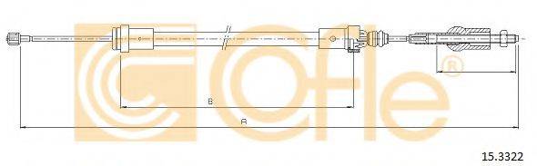 Трос 15.3322 COFLE