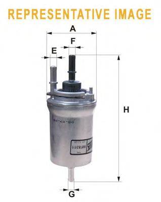 Фильтр топливный WF8386 WIX FILTERS