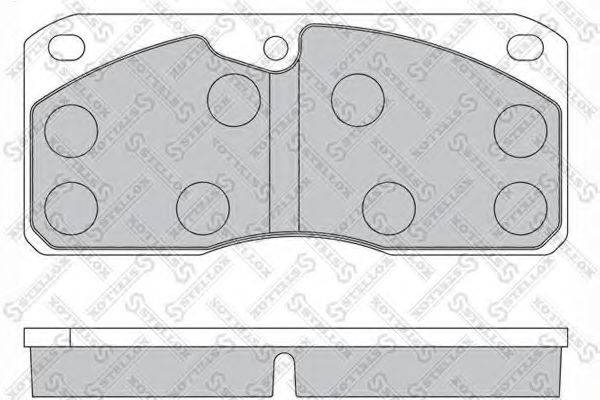 Комплект тормозных колодок 85-01431-SX STELLOX