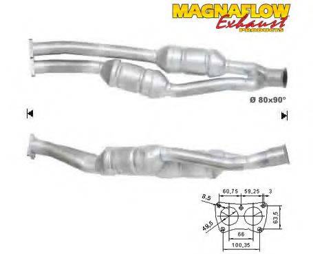 Катализатор 76019 MAGNAFLOW