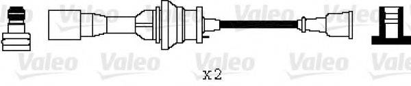 Комплект проводов зажигания 346085 VALEO
