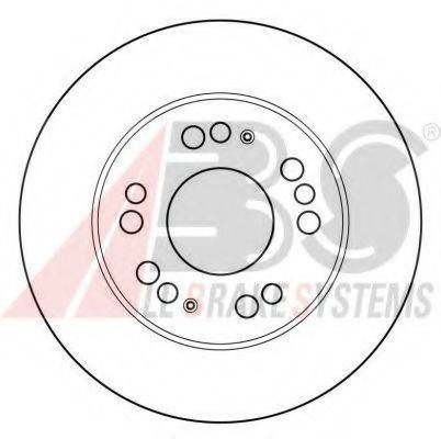 Тормозной диск DI-590 JAPANPARTS