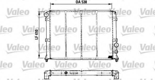 Теплообменник 810992 VALEO