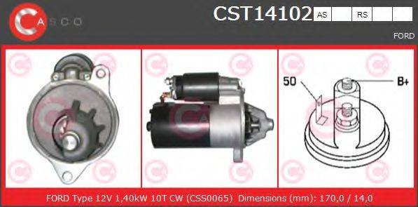 Стартер CST14102RS CASCO