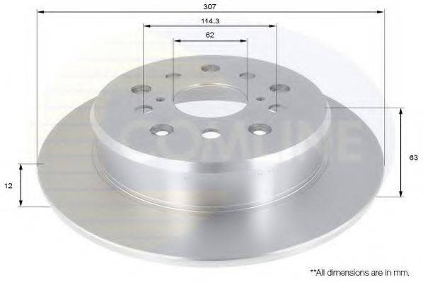 Тормозной диск ADC0188 COMLINE