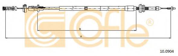 Тросик газа 10.0904 COFLE