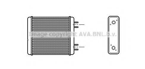 Теплообменник, отопление салона HY6021 AVA QUALITY COOLING