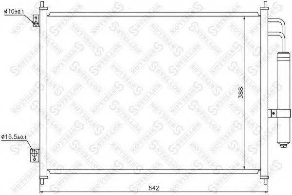 Конденсатор 10-45585-SX STELLOX