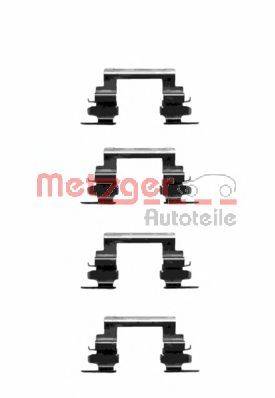 109-1236 METZGER Комплектующие, колодки дискового тормоза 109-1236 METZGER