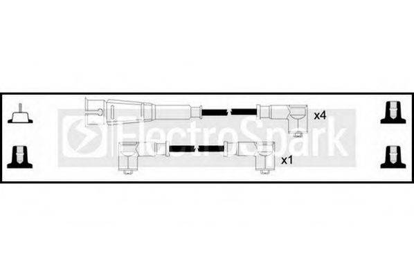 Комплект проводов зажигания OEK821 STANDARD