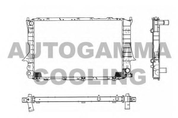 Теплообменник 103265 AUTOGAMMA