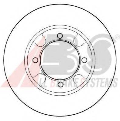 Тормозной диск BR-4710-C KAVO PARTS