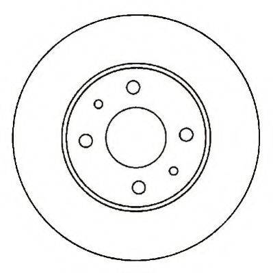 Тормозной диск 561083J JURID