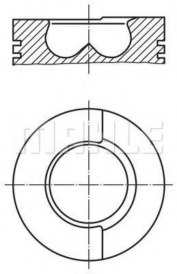 Поршень 008 29 00 MAHLE ORIGINAL