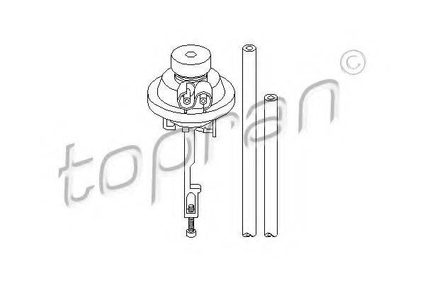Вакуумный элемент, карбюратор 100 578 TOPRAN