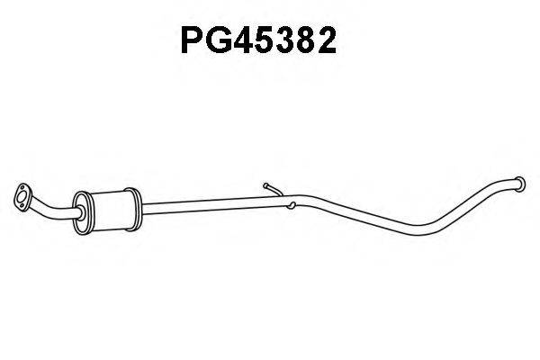 Средний глушитель выхлопных газов PG45382 VENEPORTE