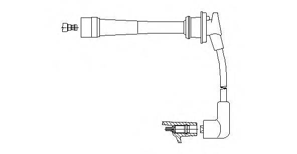 Провод зажигания 6A76/54 BREMI