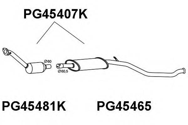 Катализатор PG45407K VENEPORTE