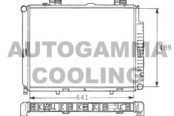 Теплообменник 100552 AUTOGAMMA