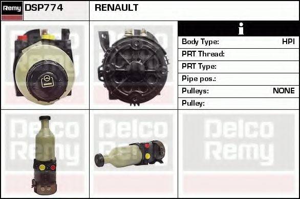 DSP774 REMY Гидравлический насос, рулевое управление DSP774 REMY