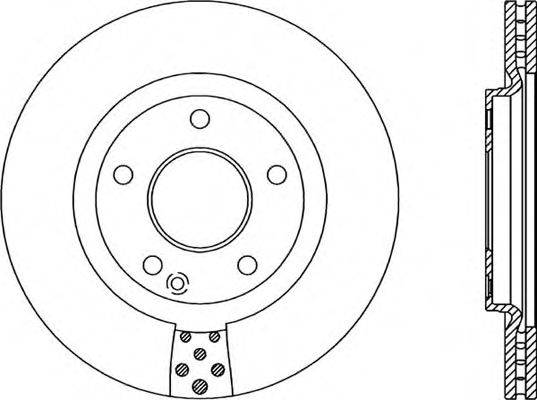 Тормозной диск BDR2054.20 OPEN PARTS