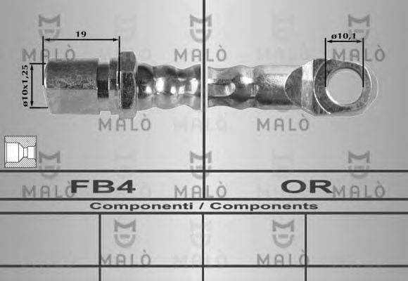 Тормозной шланг 8084 MALO