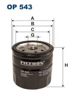 Фильтр масляный OP543 FILTRON