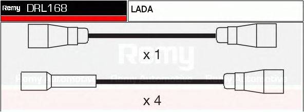 DRL168 REMY Комплект проводов зажигания DRL168 REMY