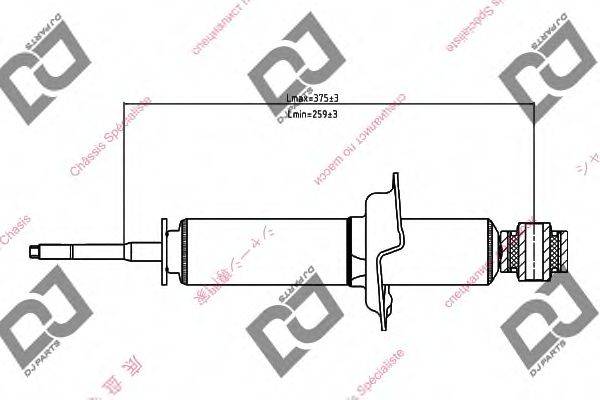 Амортизатор DS1314GT DJ PARTS