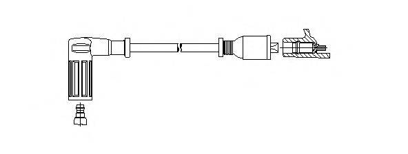 724/68 BREMI Провод зажигания 724/68 BREMI