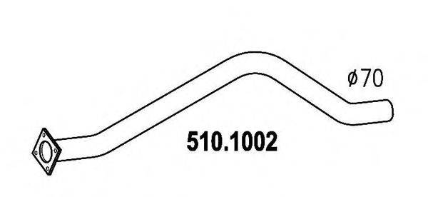 Трубка 510.1002 ASSO
