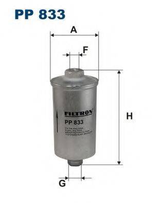 Фильтр топливный PP833 FILTRON