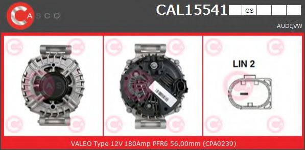 CAL15541GS CASCO Генератор CAL15541GS CASCO