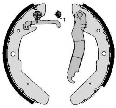 Комплект тормозных колодок S 85 517 BREMBO