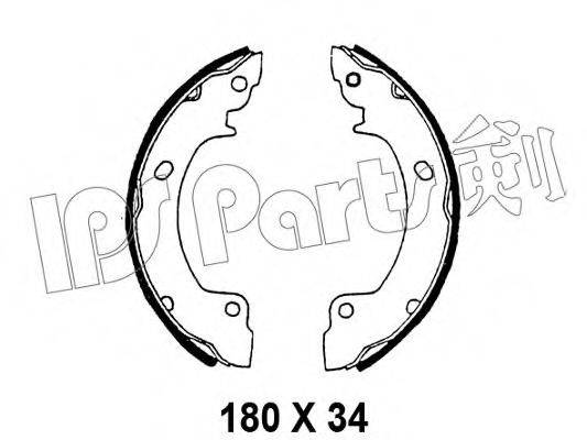 Тормозные колодки IBL-4596 IPS Parts