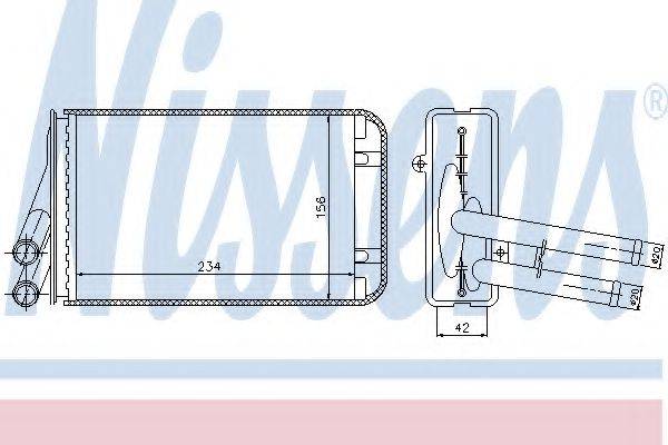 Отопитель 70229 NISSENS