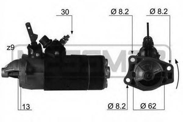 Стартер 220025 MESSMER