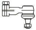 Наконечник поперечной рулевой тяги