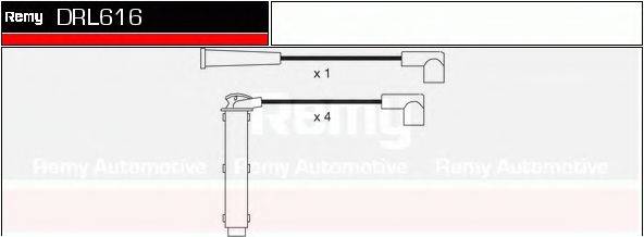 DRL616 REMY Комплект проводов зажигания DRL616 REMY