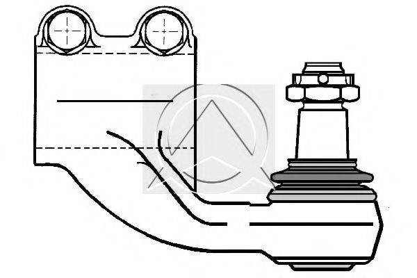 Шарнир 14833 SIDEM