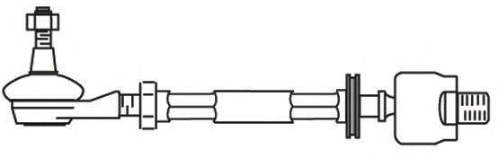 Поперечная рулевая тяга 666 FRAP