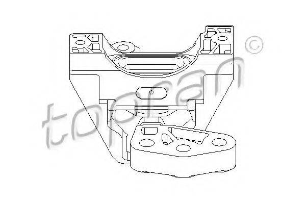 Подвеска, двигатель 206 571 TOPRAN