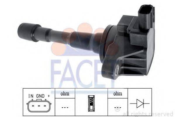 Катушка зажигания 9.6427 FACET