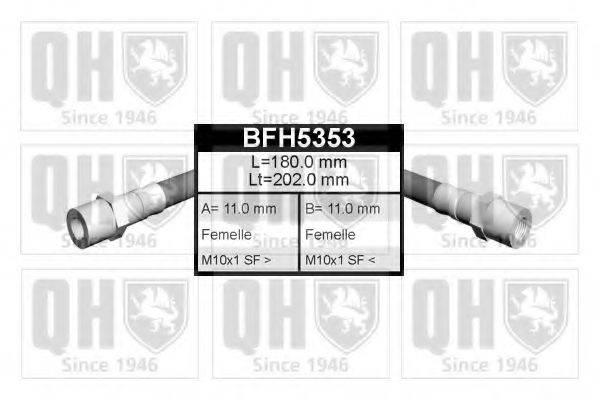 Тормозной шланг BFH5353 QUINTON HAZELL