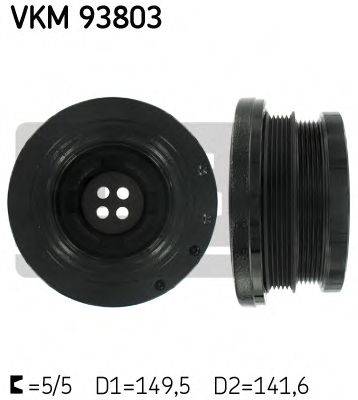 Ременный шкив, коленчатый вал VKM 93803 SKF