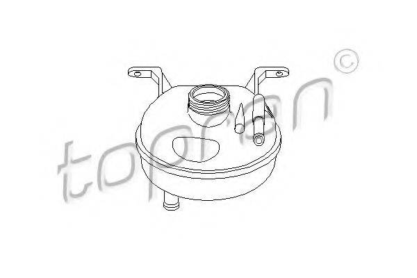 Компенсационный бак, охлаждающая жидкость 202 251 TOPRAN