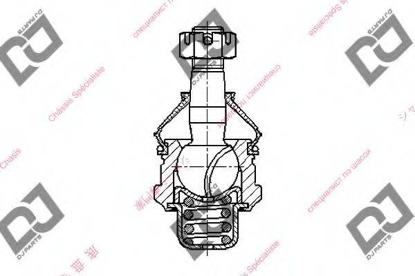 Несущий / направляющий шарнир DB1223 DJ PARTS