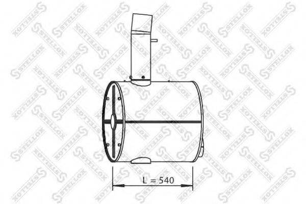 Амортизатор 82-03085-SX STELLOX