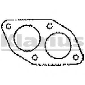 Прокладка, труба выхлопного газа