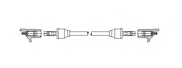 Провод зажигания 357/20 BREMI